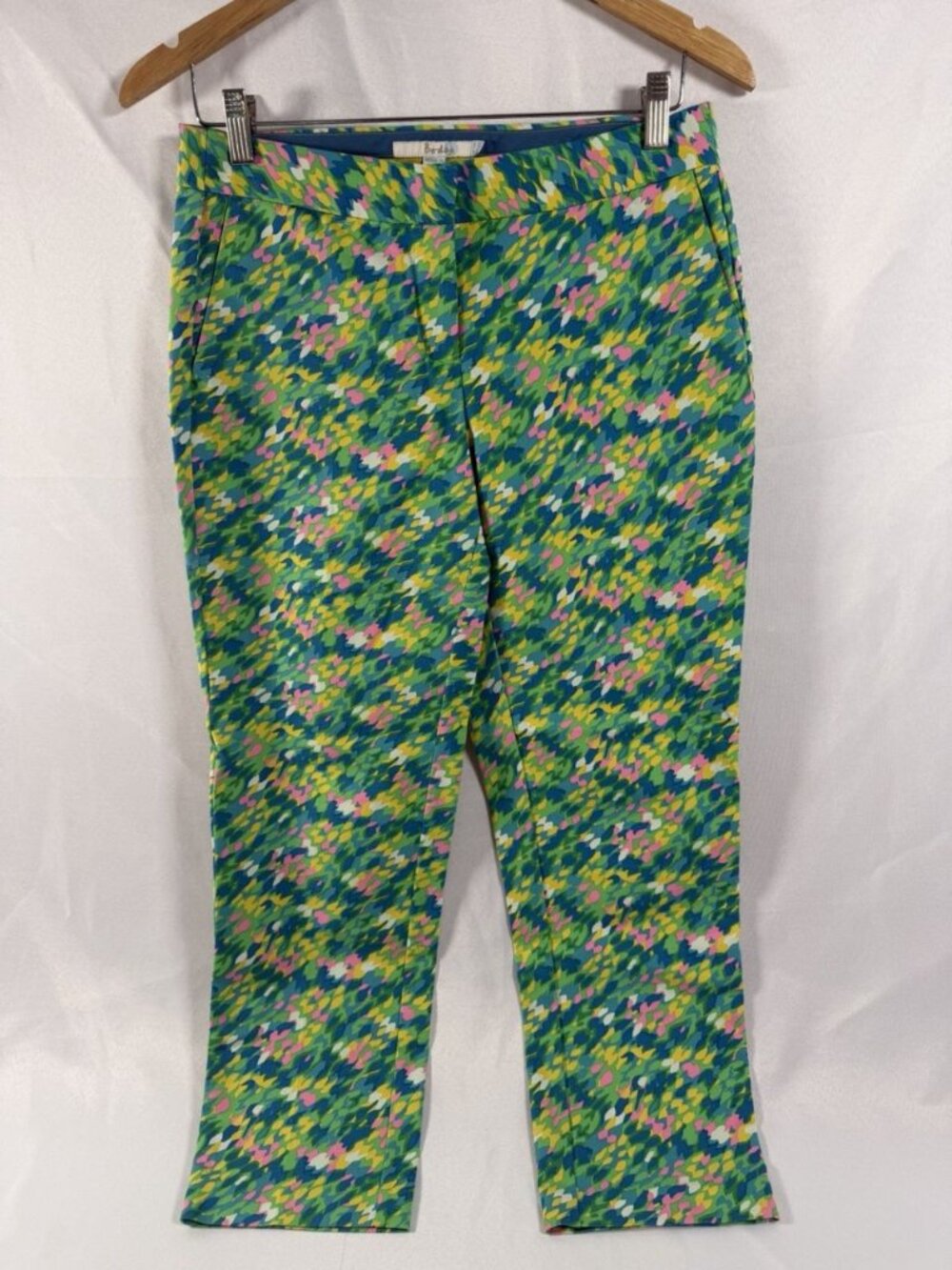 BODEN Crop Trousers - Size UK10 US6 - with Pockets Work Office